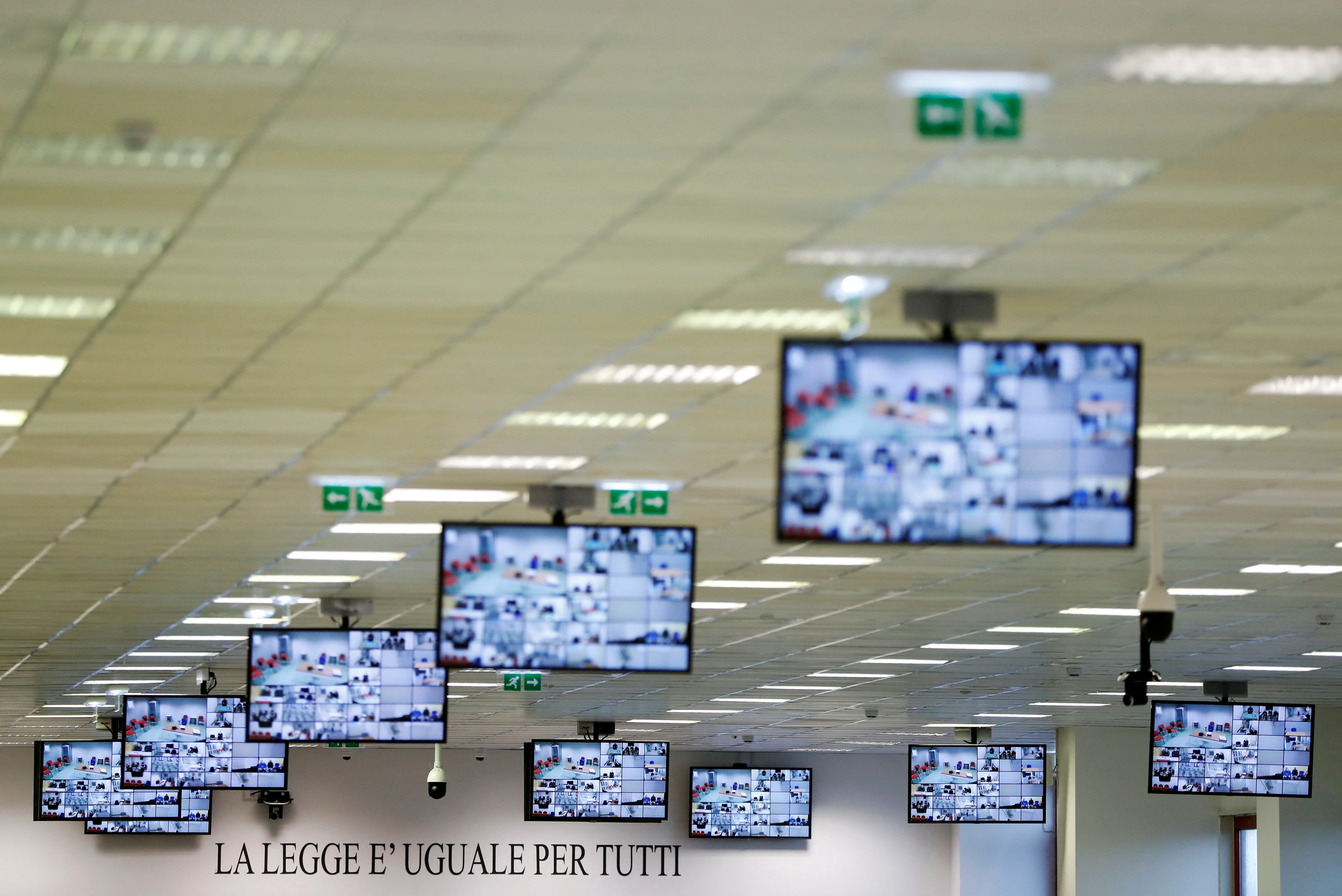 FILE PHOTO: The trial of 355 suspected members of the 'Ndrangheta mafia opens in Lamezia Terme