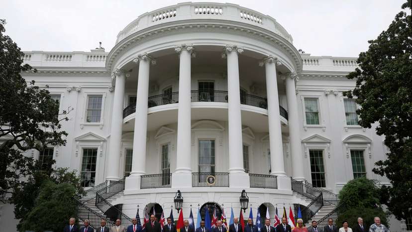 FILE PHOTO: U.S. President Biden hosts a summit with Pacific Island nation leaders in Washington, U.S.