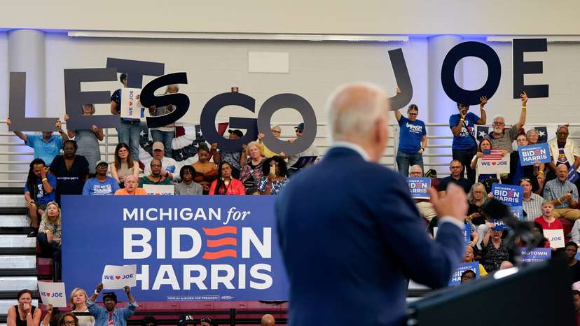 U.S. President Biden visits Michigan