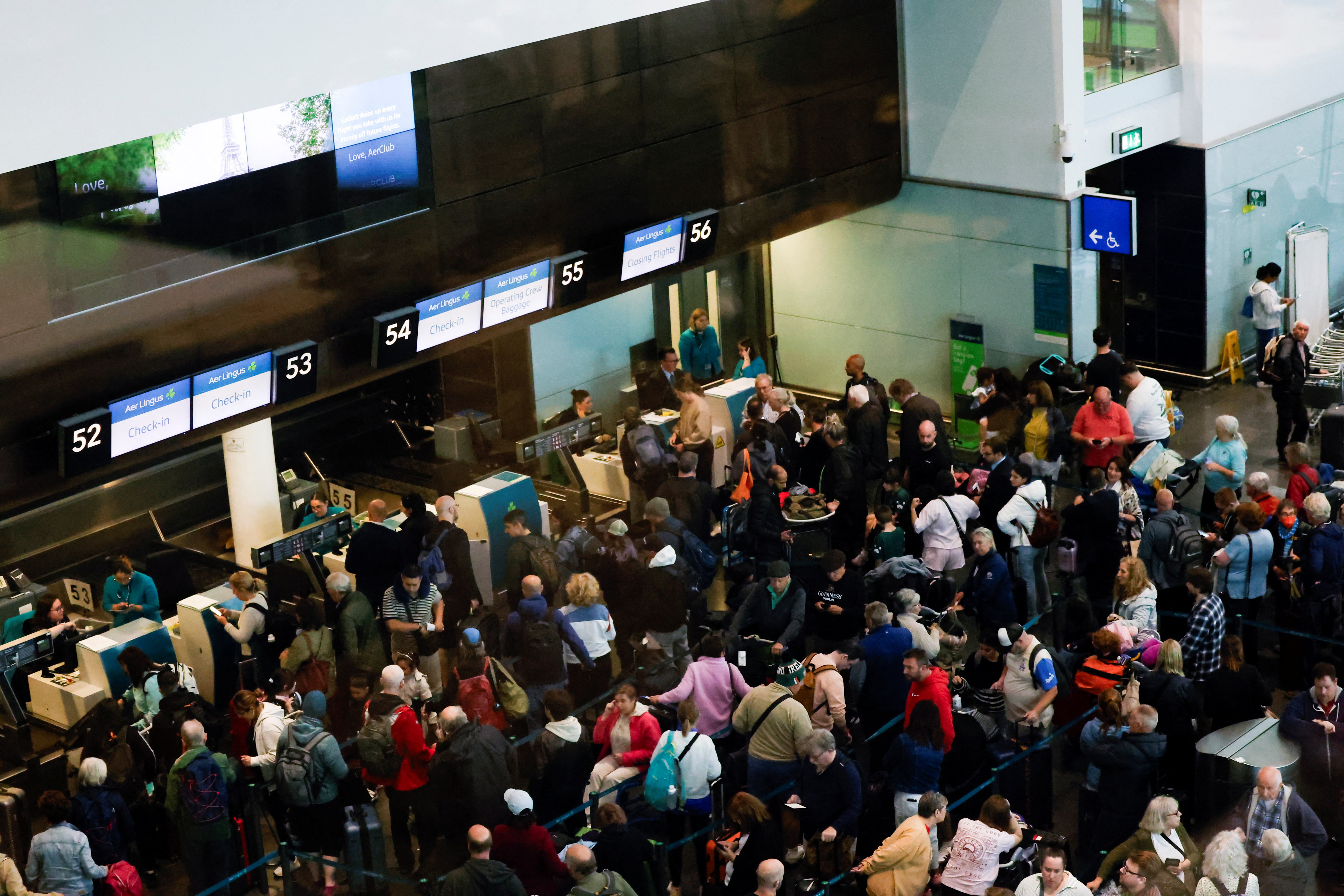 Dublin Airport's Terminal 2 evacuated as a "safety precaution\