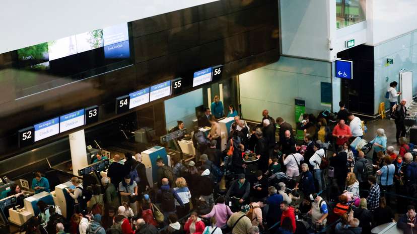 Dublin Airport's Terminal 2 evacuated as a "safety precaution\