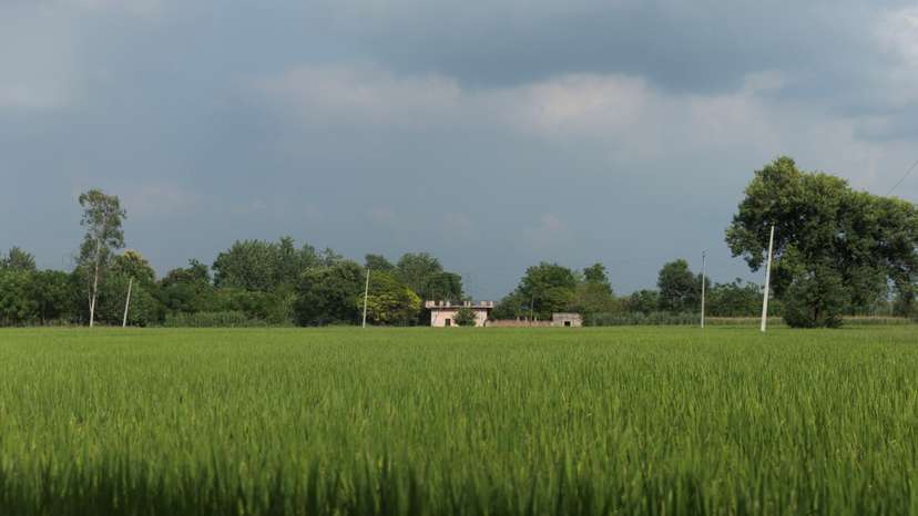 House of Sikh separatist leader Hardeep Singh Nijjar, is pictured at village Bharsingpura