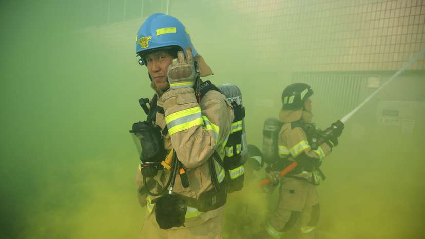 An anti-terror drill against North Korea's possible provocations amid mounting tensions on the Korean peninsula, in Seoul