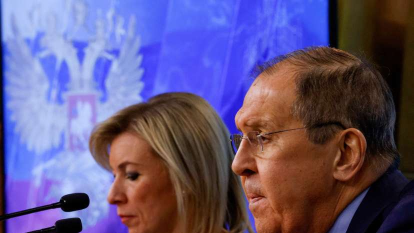 Russia's Foreign Minister Lavrov holds annual press conference in Moscow