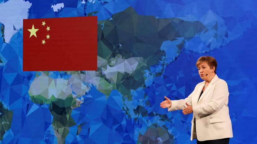 IMF Managing Director Georgieva delivers remarks at the Milken Institute in Washington, D.C.