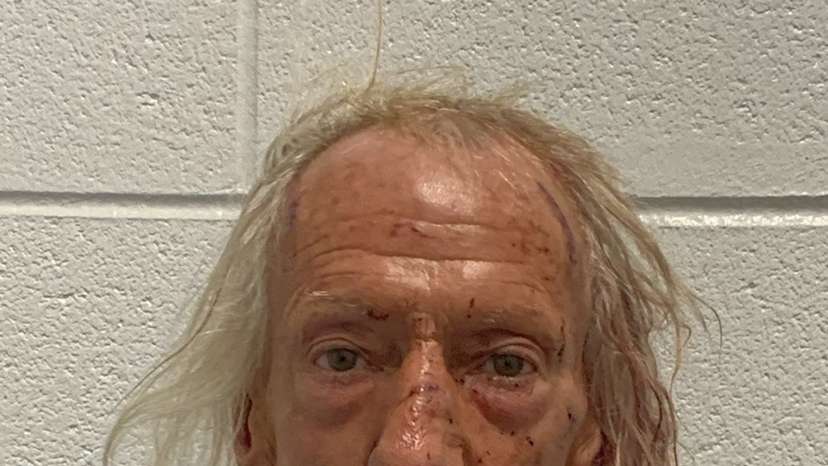 Joseph M. Czuba poses for a police booking photograph after being arrested by the Will County Sheriff's Office in Illinois