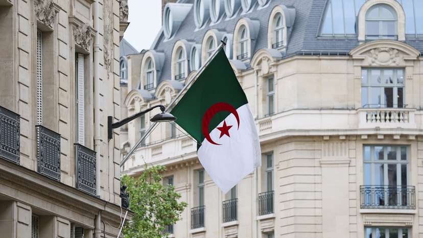 The Algerian Embassy in Paris