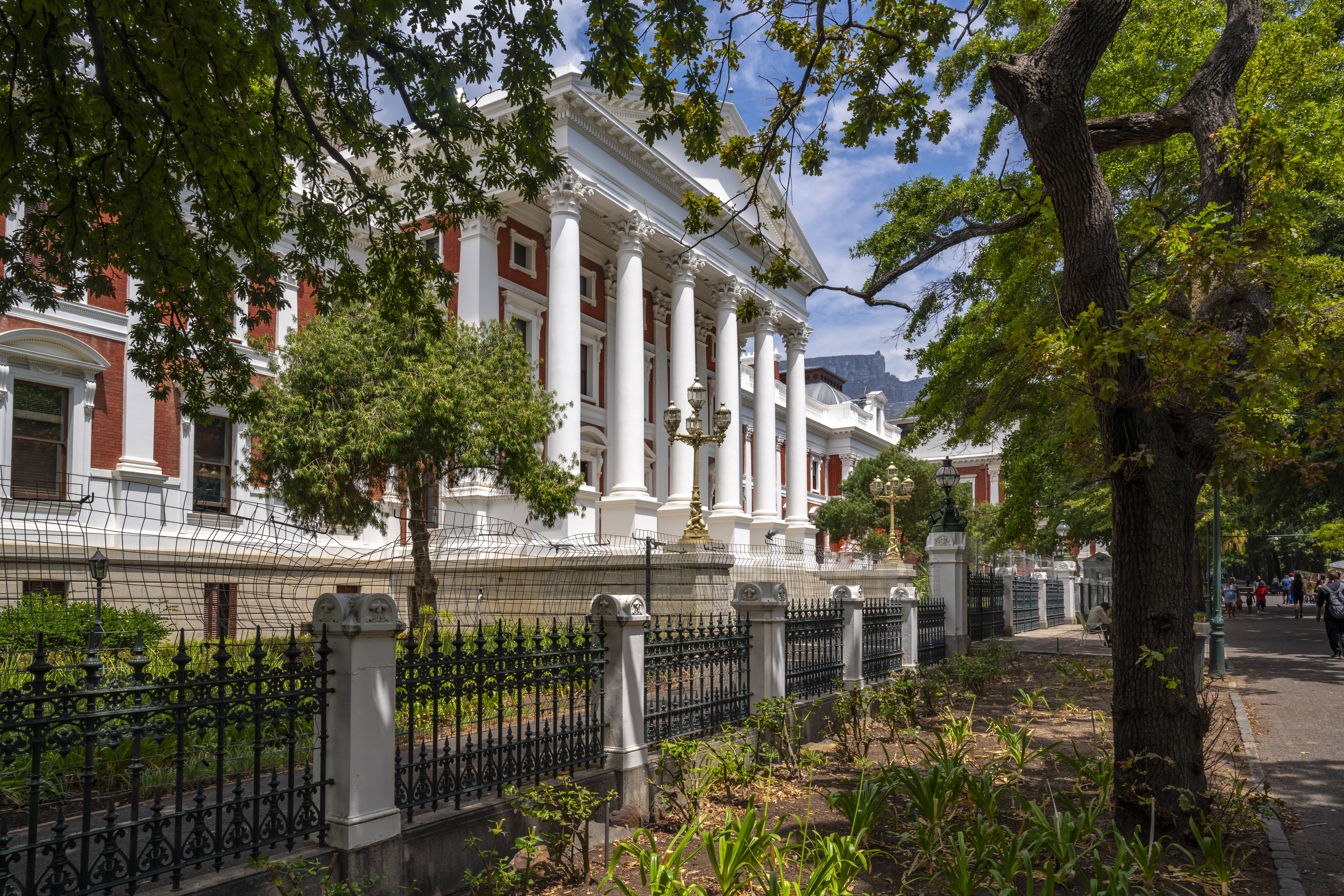 View of Parliament of South Africa Building, Cape Town, Western Cape, South Africa, Africa Copyright: FrankxFell 844-337