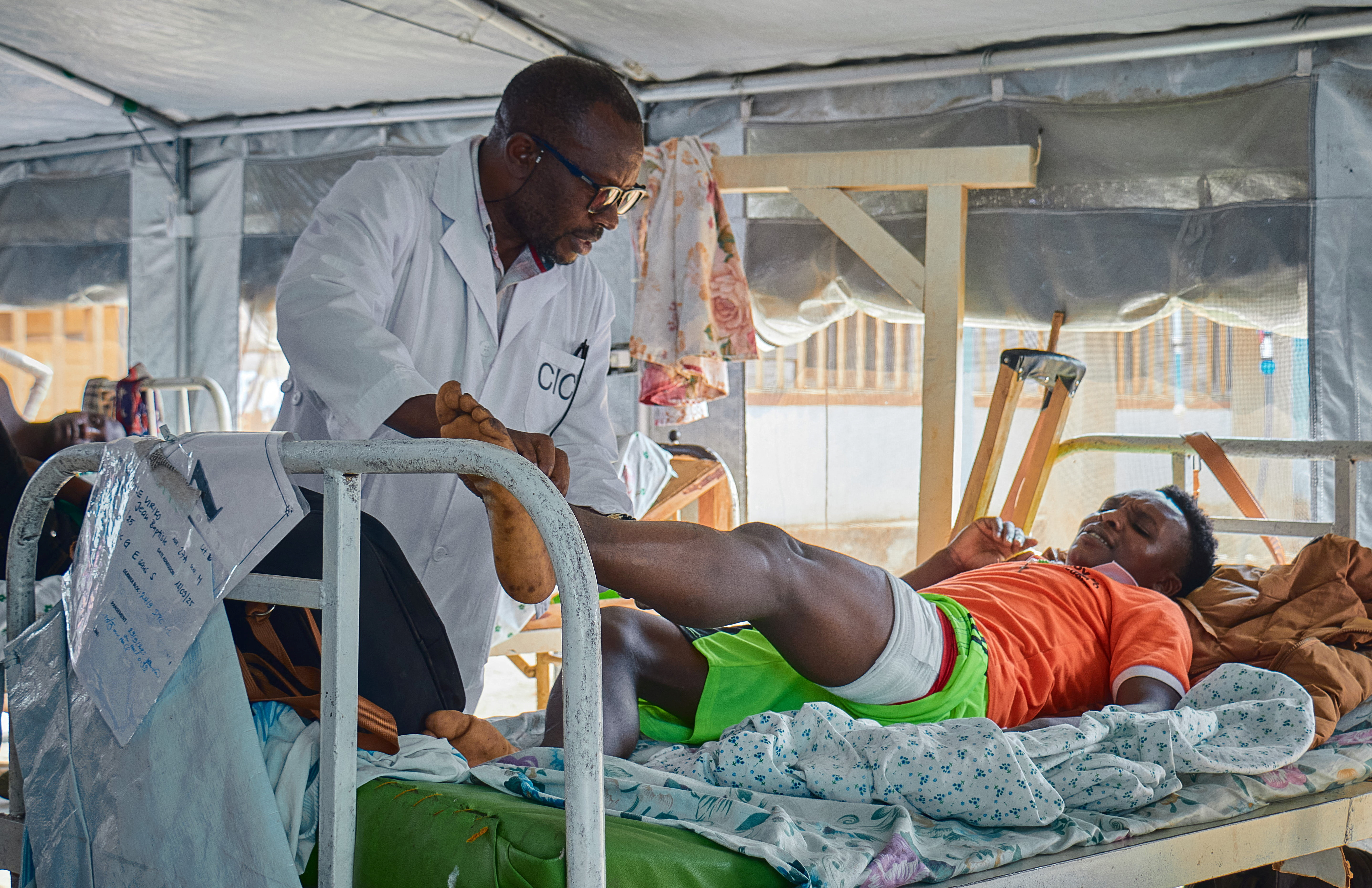 Health facilities in war-hit eastern Congo have run out of medicines because of widespread looting and supply chain disruptions, in Beni