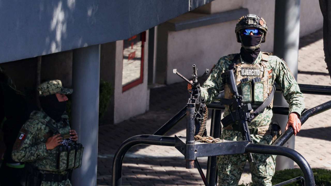 Mexico City morgue where the body of cartel leader "El Mencho" is believed to be held