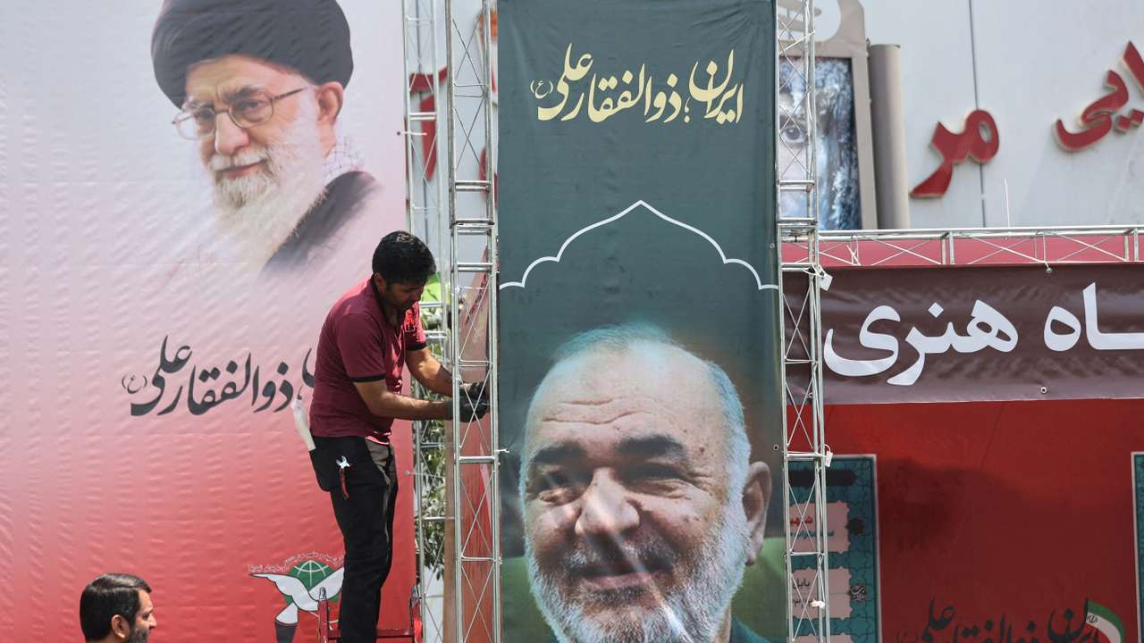 Aftermath of Israeli strikes, in Tehran