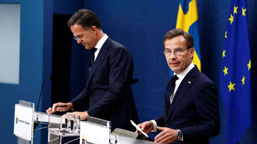 NATO Secretary General Mark Rutte visits Stockholm