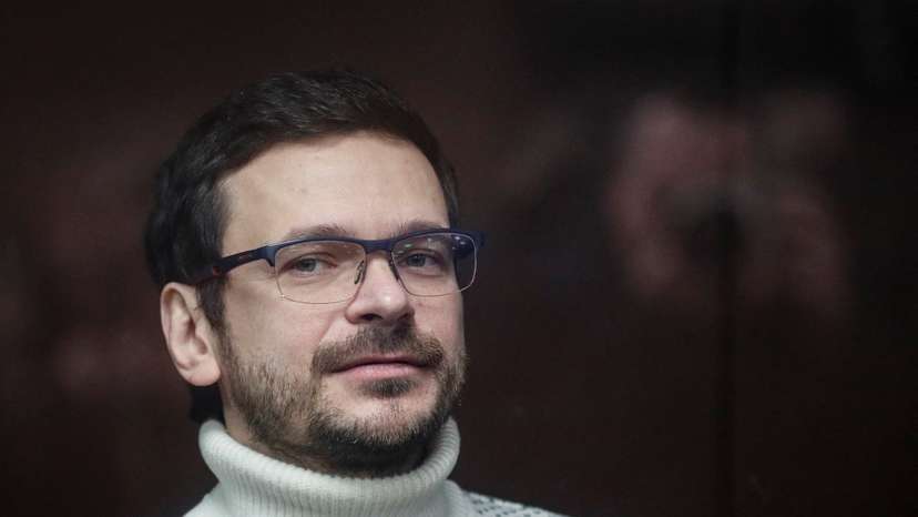 Court verdict hearing for Russian opposition leader Yashin in Moscow