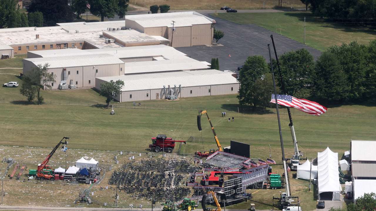 Investigation begins after gunfire during a campaign rally by Trump in Butler, Pennsylvania