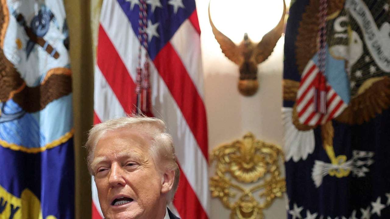 U.S. President Trump holds a cabinet meeting at the White House in Washington