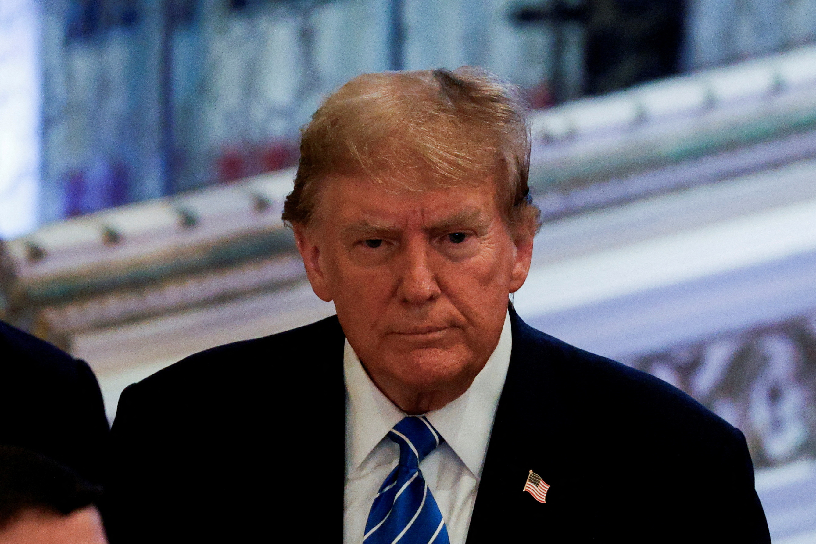FILE PHOTO: Former U.S. President Trump holds a watch party event to mark the Super Tuesday primary elections at his Mar-a-Lago property