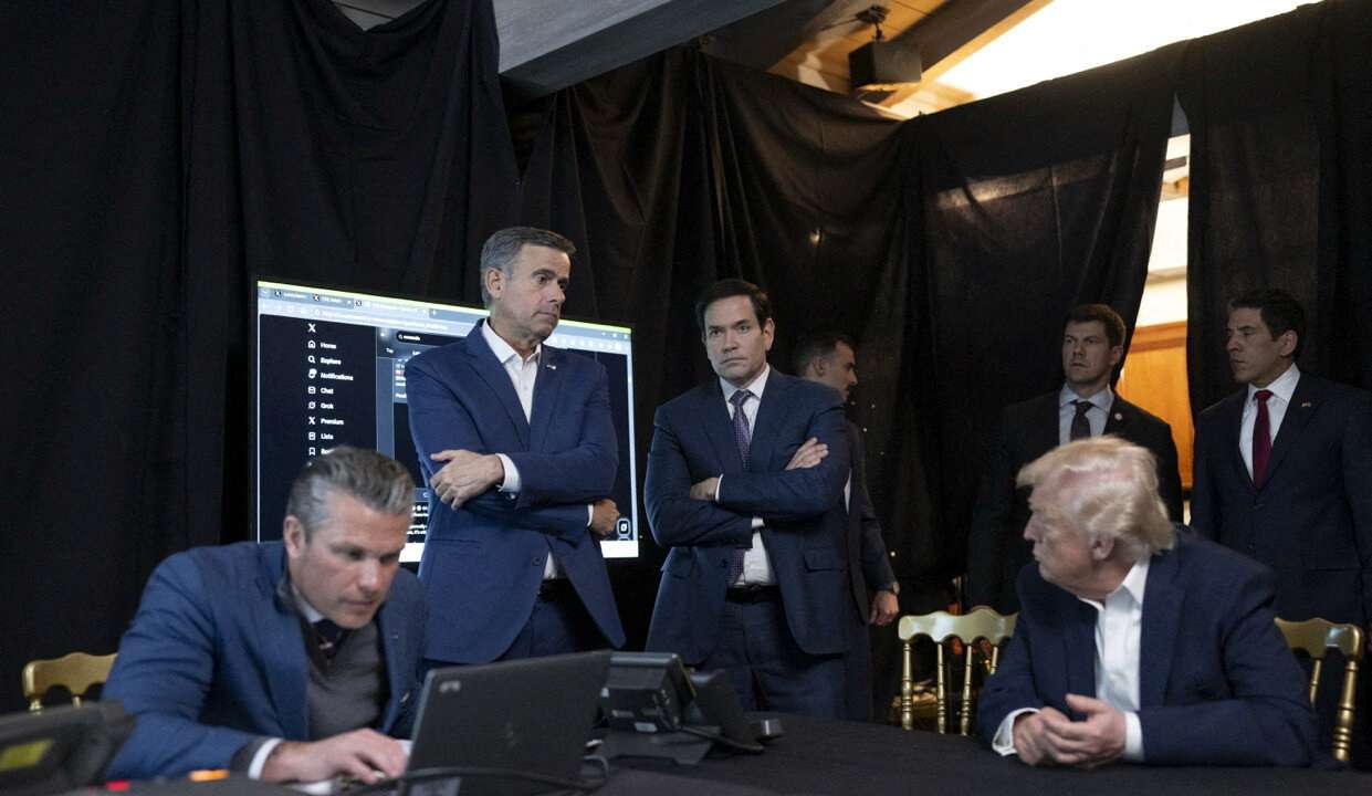 Photos show Trump watching U.S. military operation in Venezuela