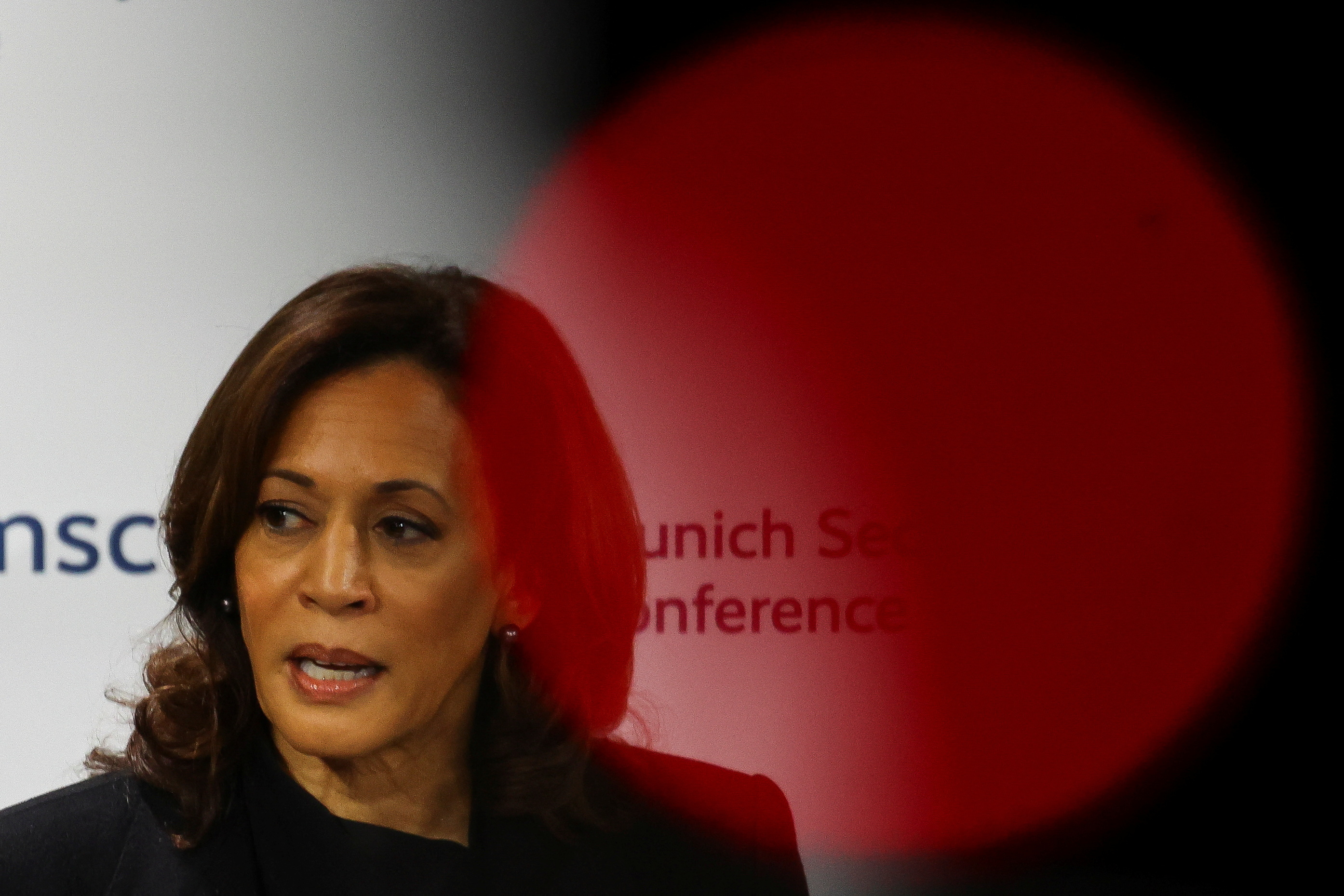 U.S. Vice President Kamala Harris attends the Munich Security Conference