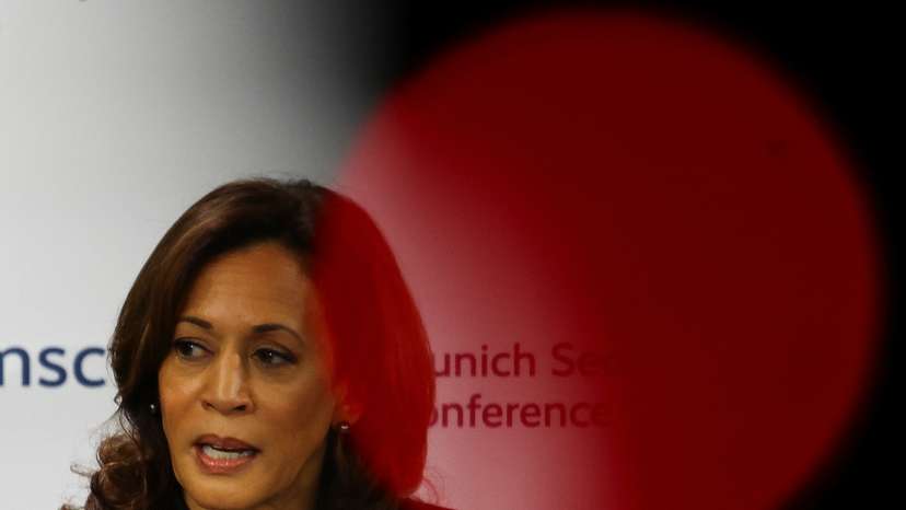U.S. Vice President Kamala Harris attends the Munich Security Conference