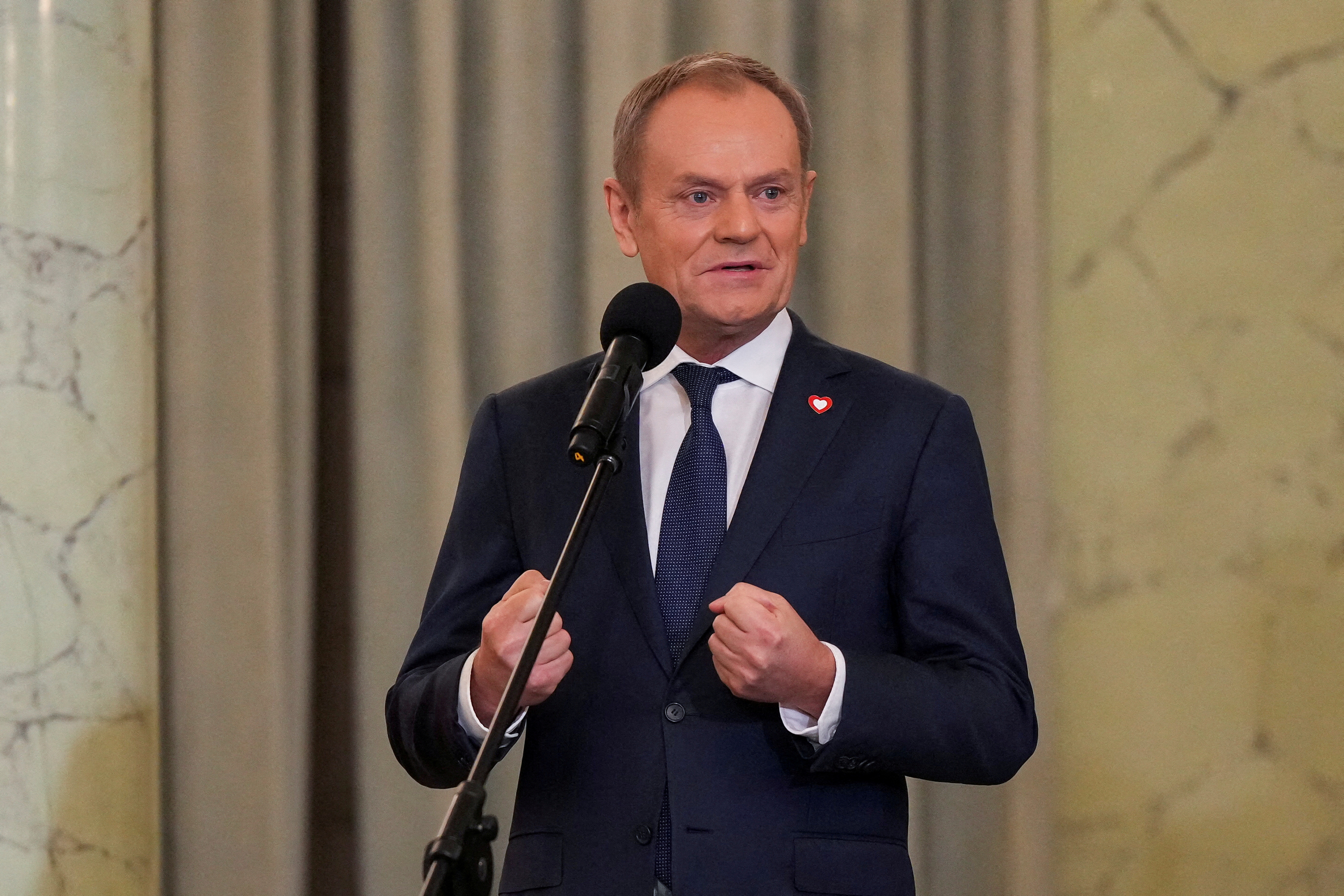 FILE PHOTO: Swearing in of the new Polish cabinet, in Warsaw