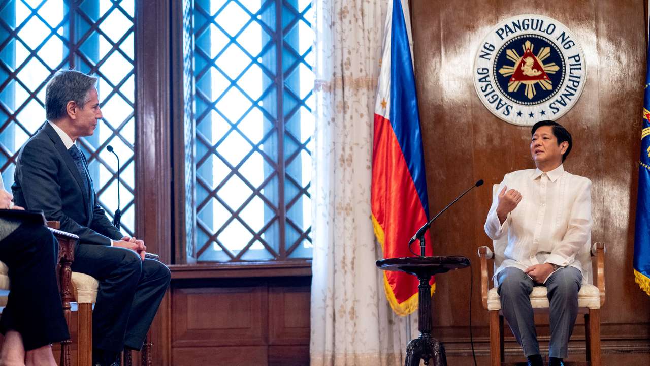 U.S. Secretary of State Blinken visits Philippines