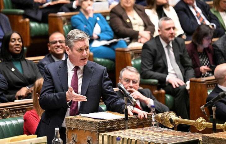 PMQs at the House of Commons in London