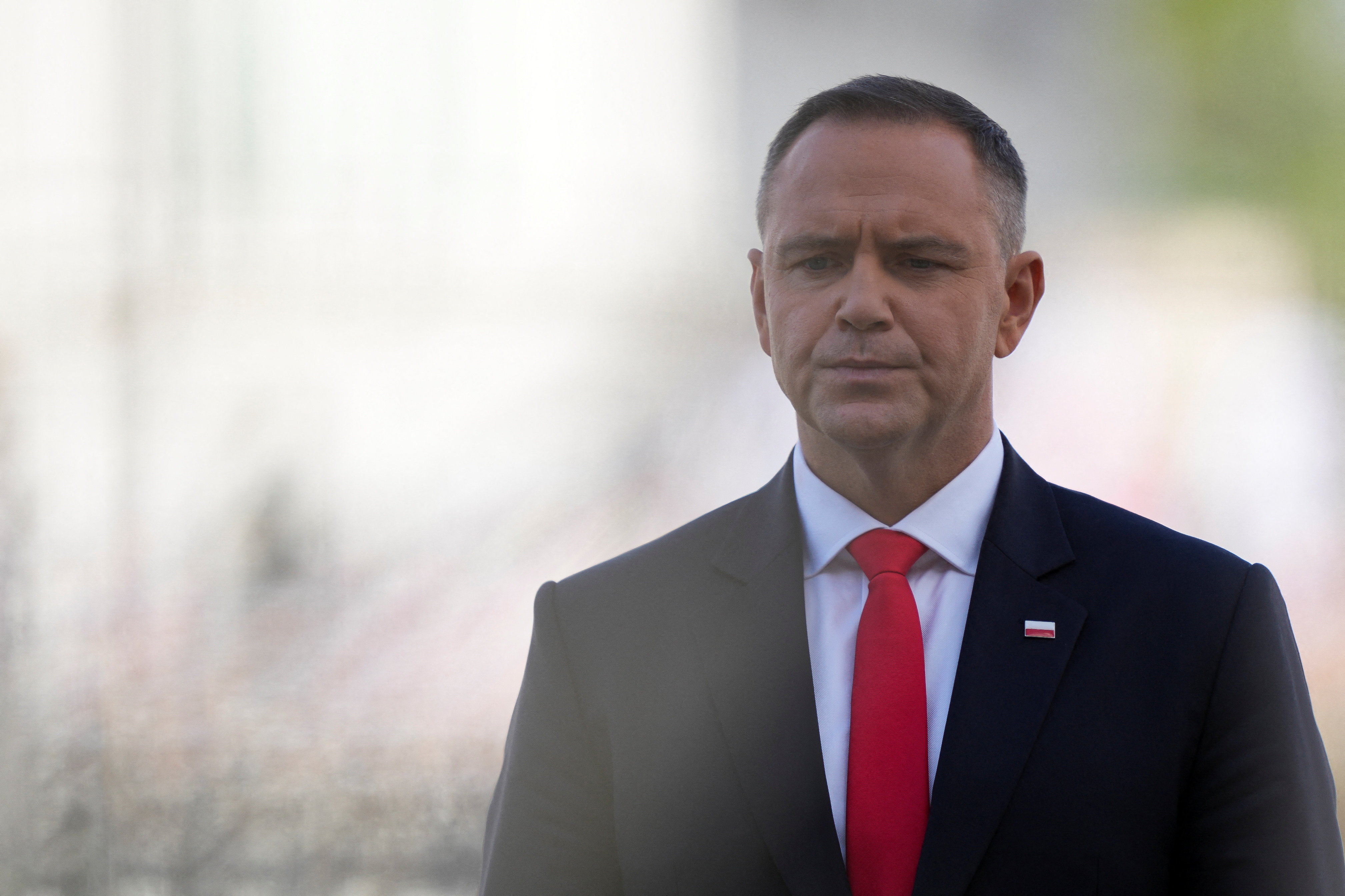 Karol Nawrocki sworn-in as the new president of Poland, in Warsaw