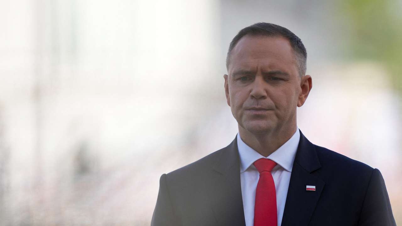 Karol Nawrocki sworn-in as the new president of Poland, in Warsaw