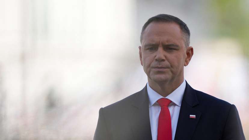 Karol Nawrocki sworn-in as the new president of Poland, in Warsaw