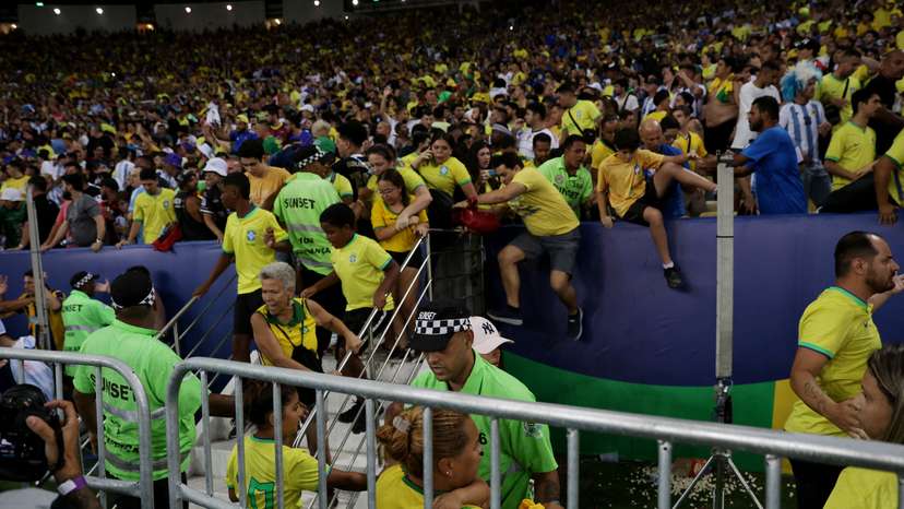 World Cup - South American Qualifiers - Brazil v Argentina