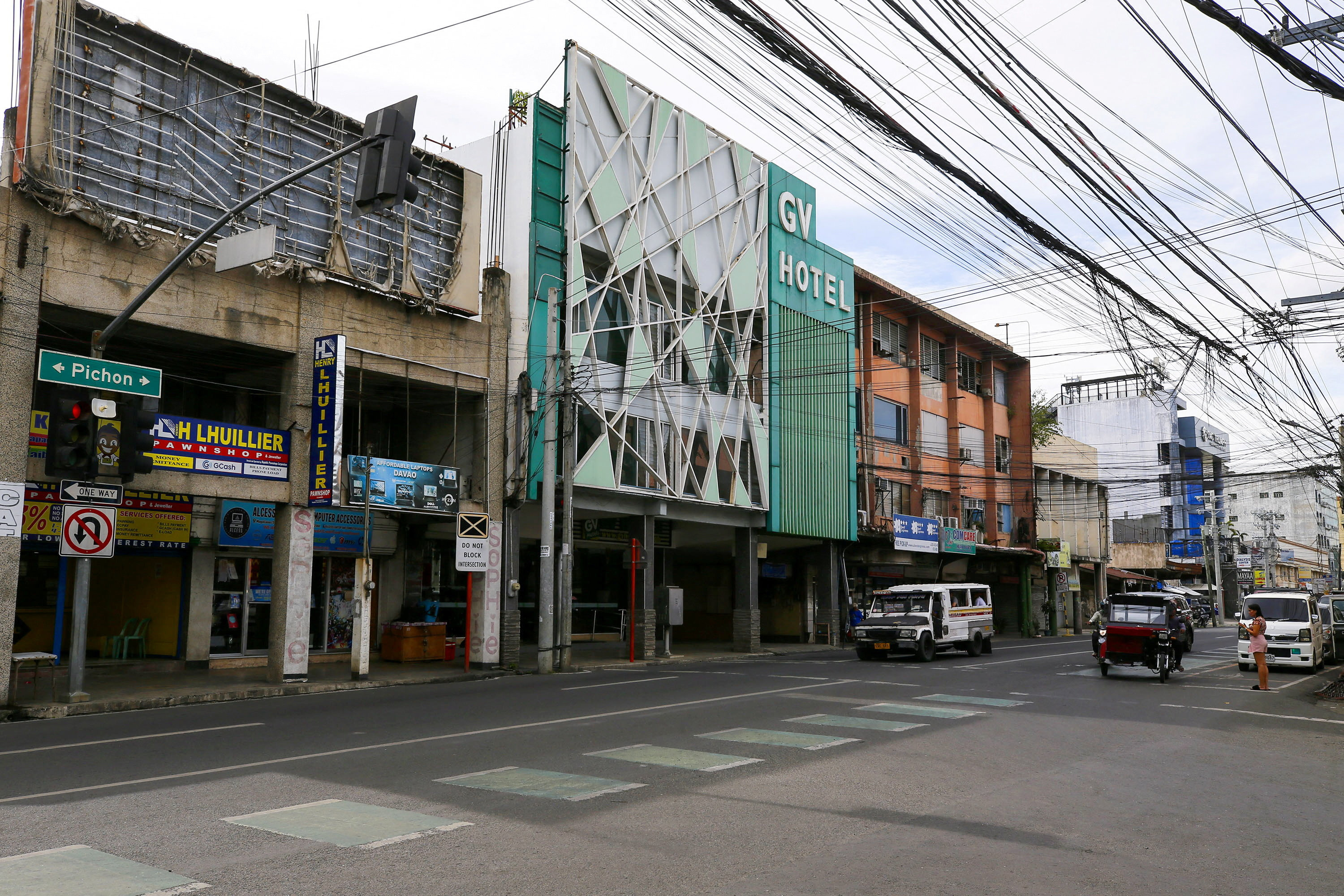 GV Hotel where the suspected gunmen from the Bondi Beach attack had allegedly stayed when they travelled to the Philippines, in Davao City