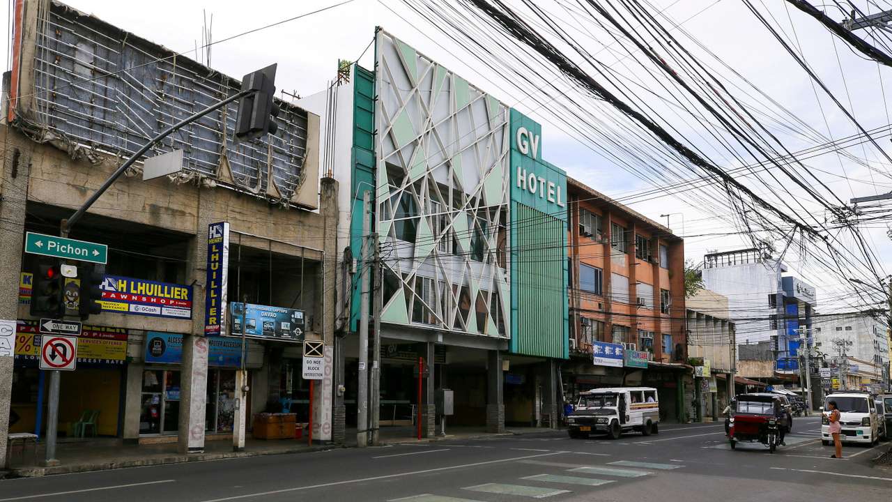 GV Hotel where the suspected gunmen from the Bondi Beach attack had allegedly stayed when they travelled to the Philippines, in Davao City