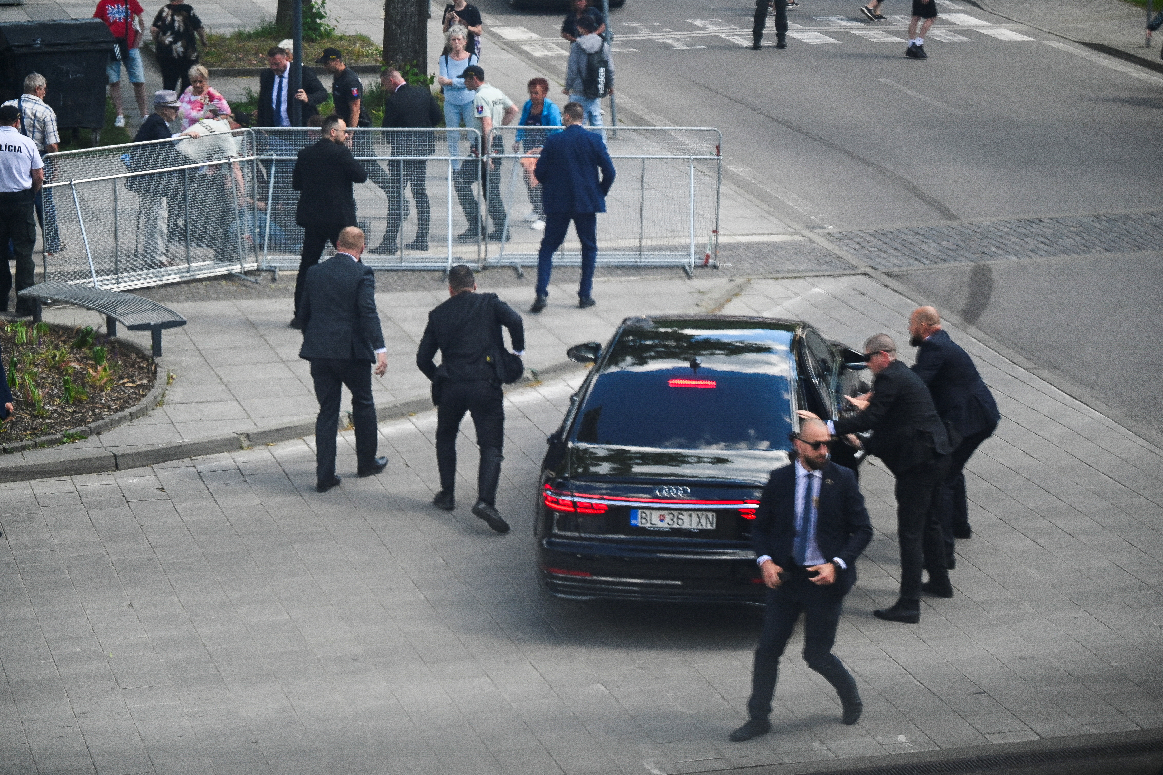 Shooting incident after Slovak government meeting in Handlova