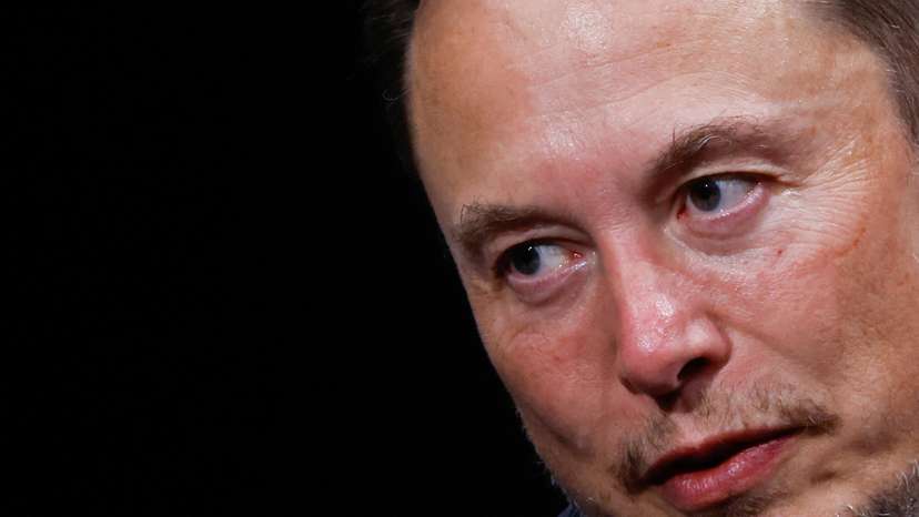 Tesla CEO and X owner Elon Musk attends the VivaTech conference in Paris