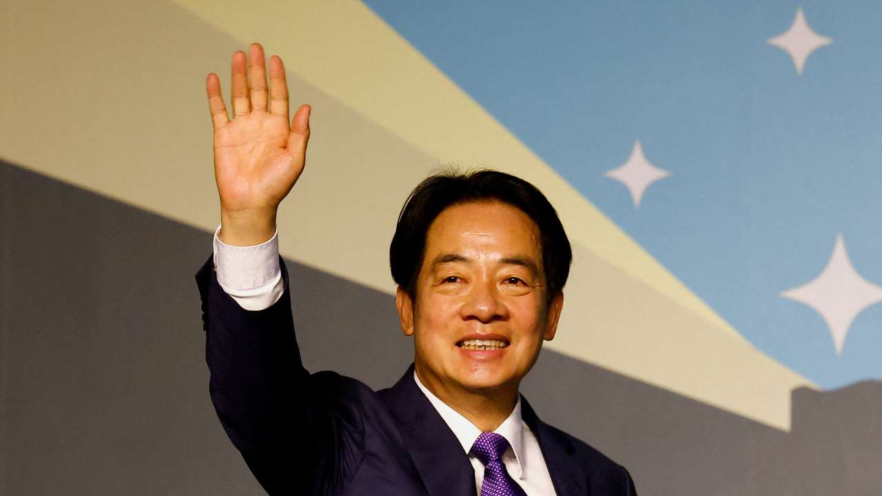 FILE PHOTO: Taiwan President-elect Lai Ching-te