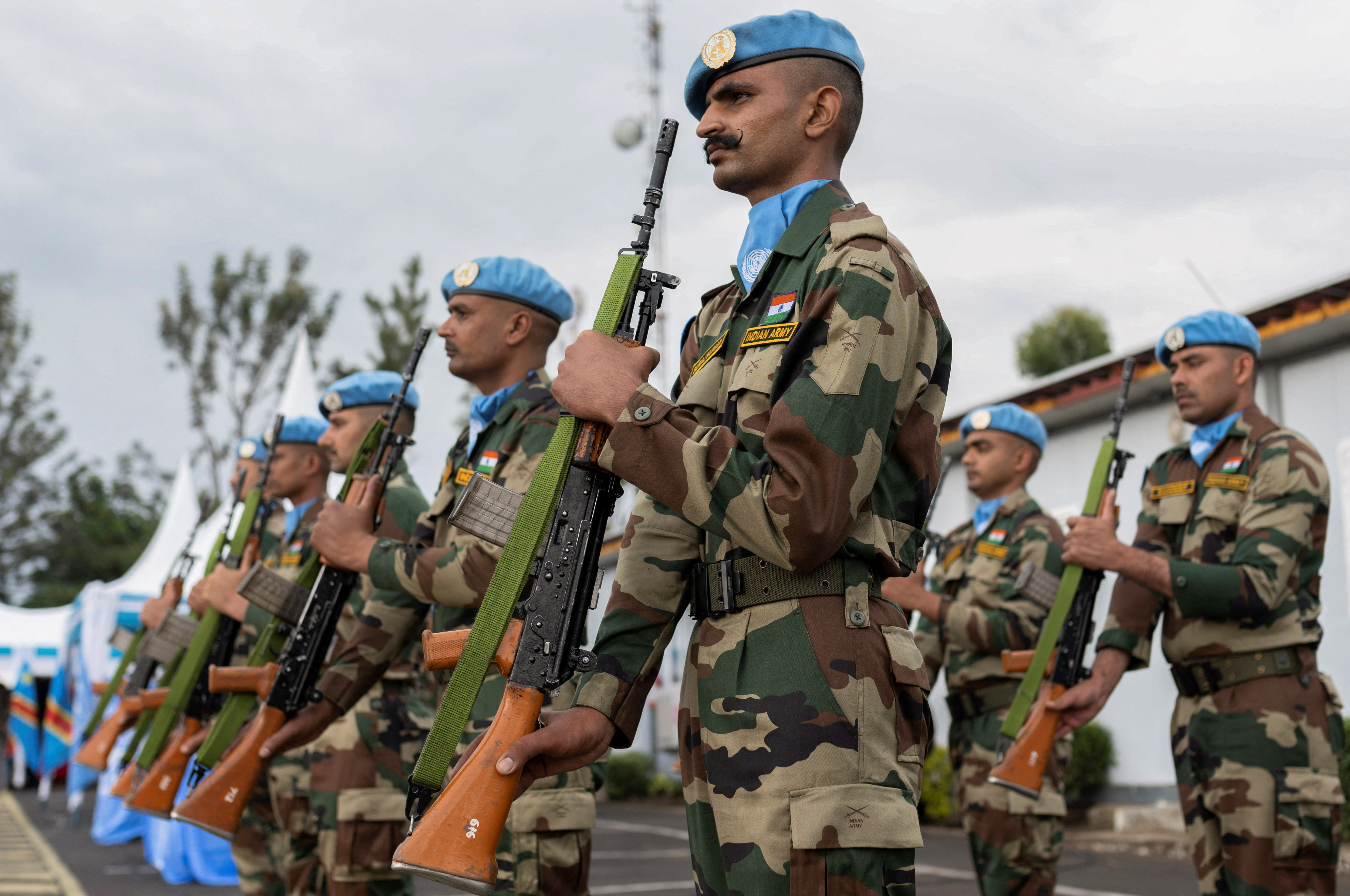 U.N. Security Council delegation visits east Congo to assess peacekeeping mission in Goma