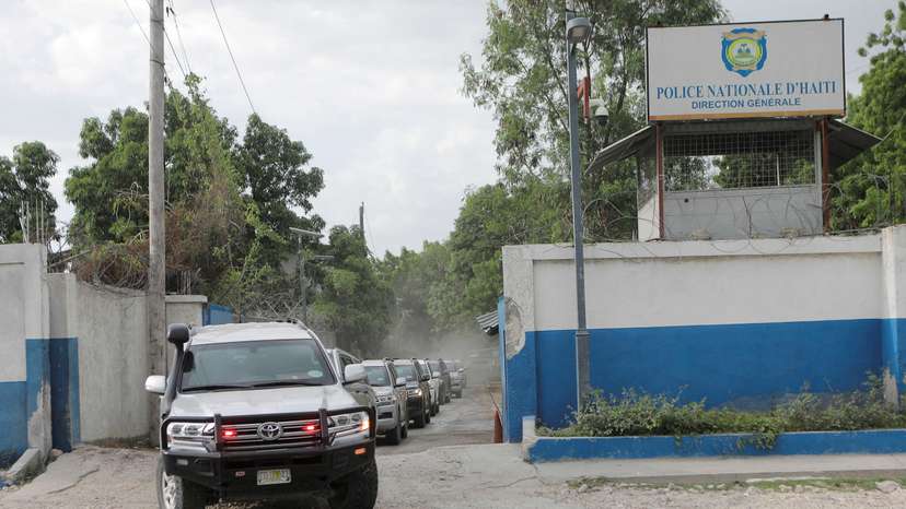 FILE PHOTO: Kenyan delegation meet Haitian police chief to assess security force