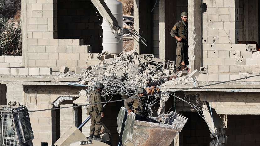 Israeli military operation in Qabatiya, near Jenin