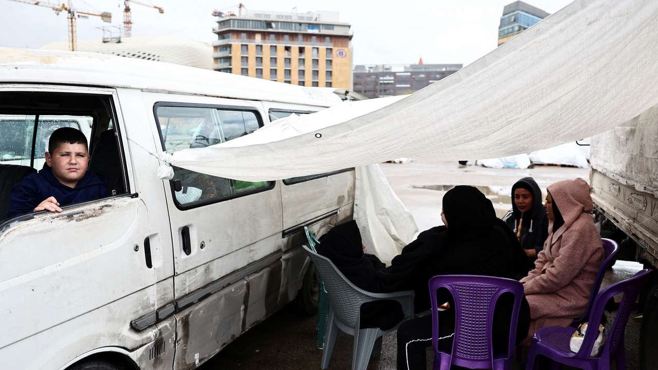 End of the holy fasting month of Ramadan in Beirut