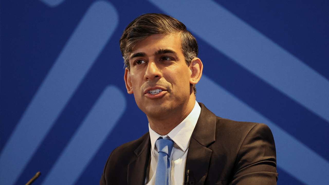 British PM Sunak attends a Conservative general election campaign event, in Edinburgh