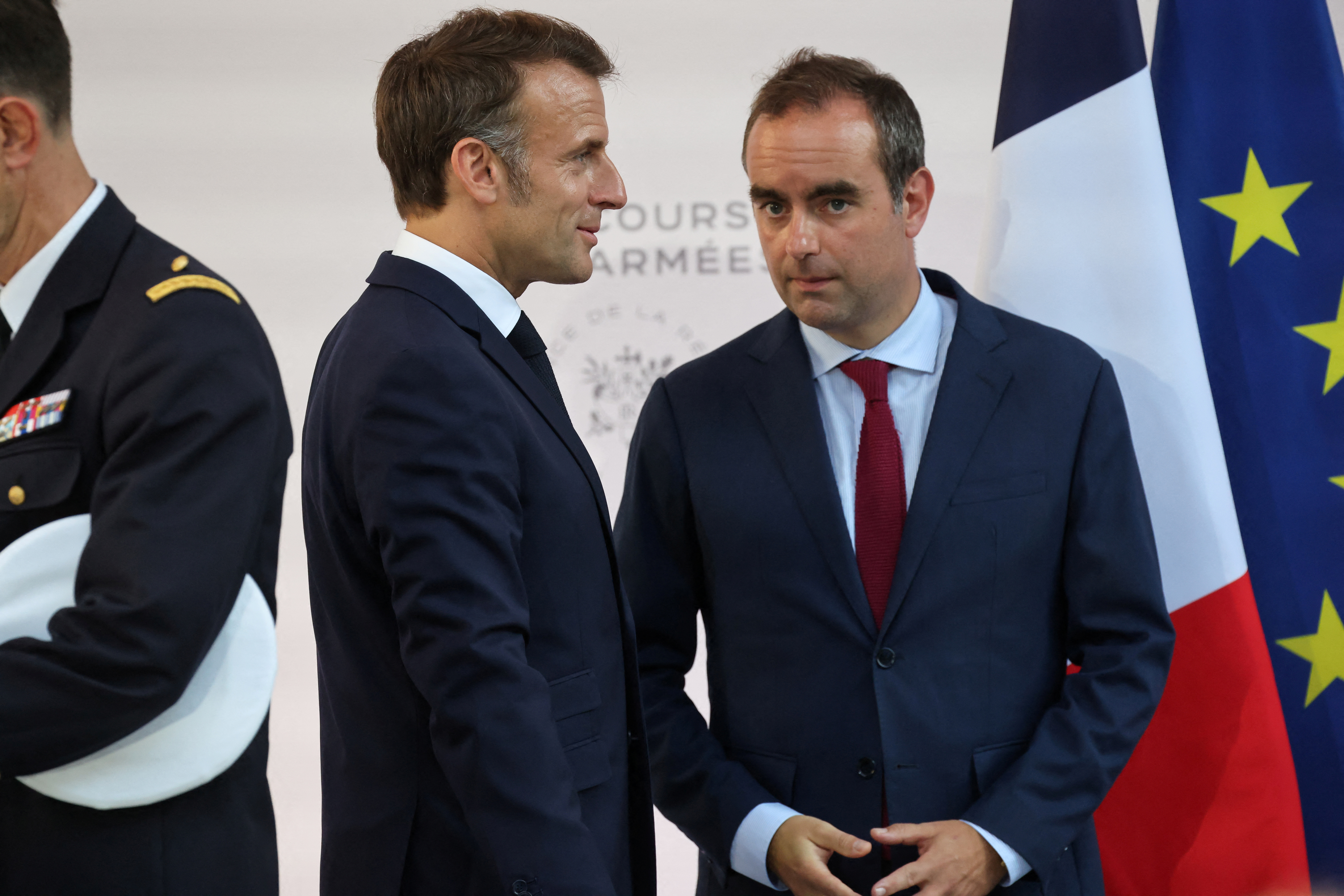 Eve of the annual Bastille Day Parade in the French capital
