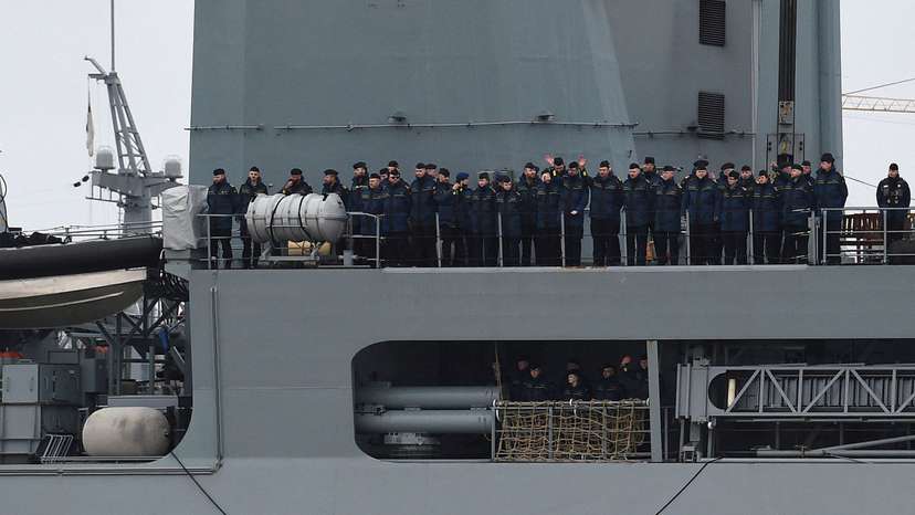 Frigate "Hessen" is sent off to the Red Sea from Wilhelmshaven