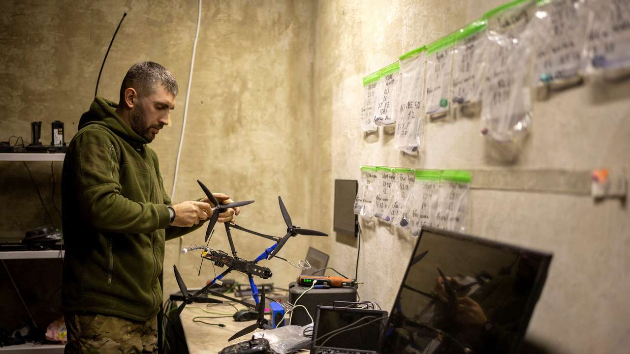 Drone unit prepare for deployment to Pokrovsk