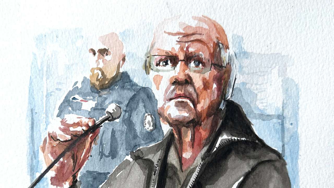 Trial of ex-surgeon Joel Le Scouarnec at the courthouse in Vannes