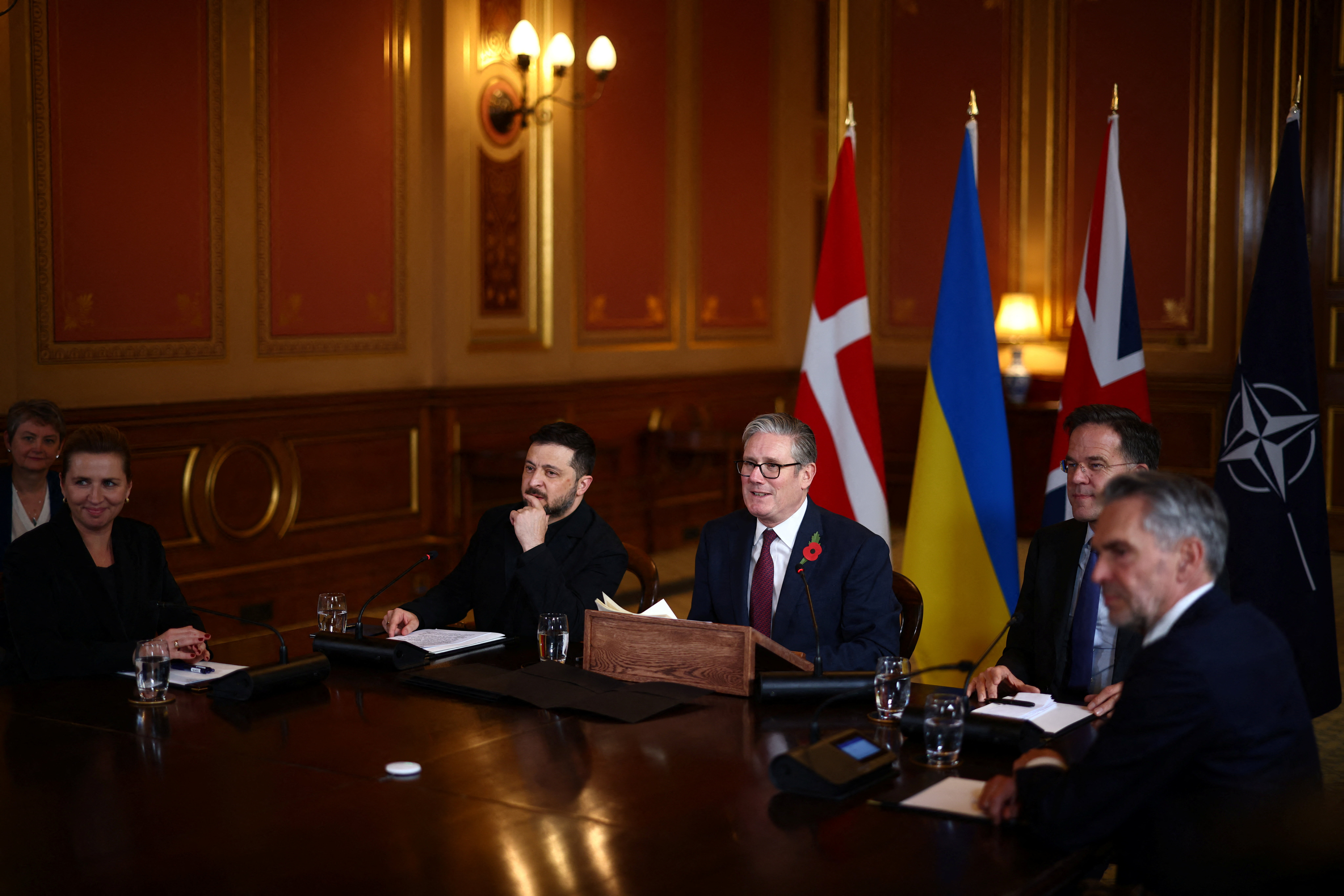 Meeting of the Coalition of the Willing, at the Foreign, Commonwealth, and Development Office (FCDO) in London