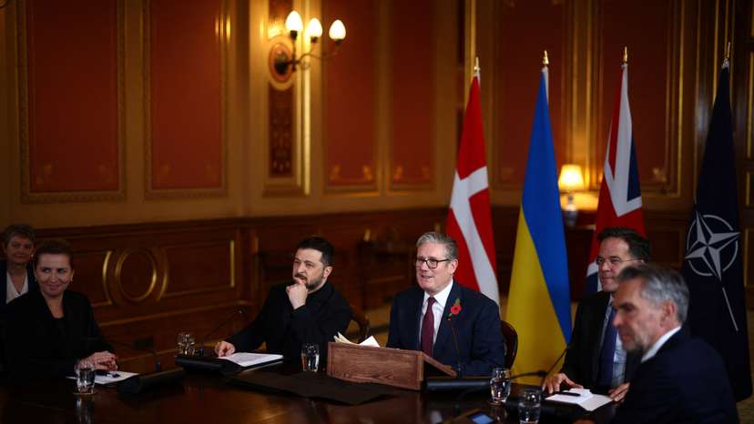 Meeting of the Coalition of the Willing, at the Foreign, Commonwealth, and Development Office (FCDO) in London