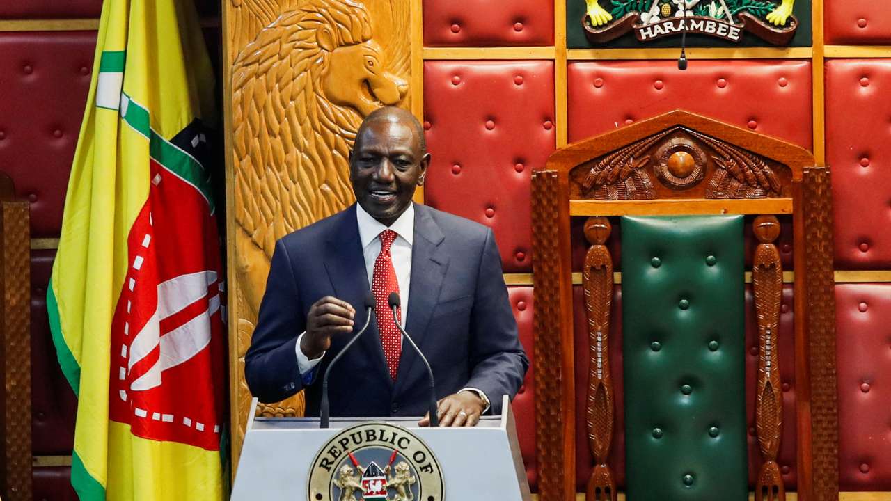 Kenya's President William Ruto delivers State of the Nation address in Nairobi