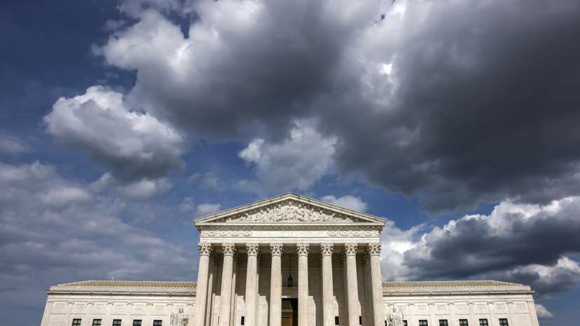 United States Supreme Court building in Washington, U.S.