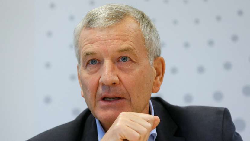 FILE PHOTO: Petrov, founder of Russian car dealer Rolf, speaks as he attends the Reuters Russia Investment Summit in Moscow