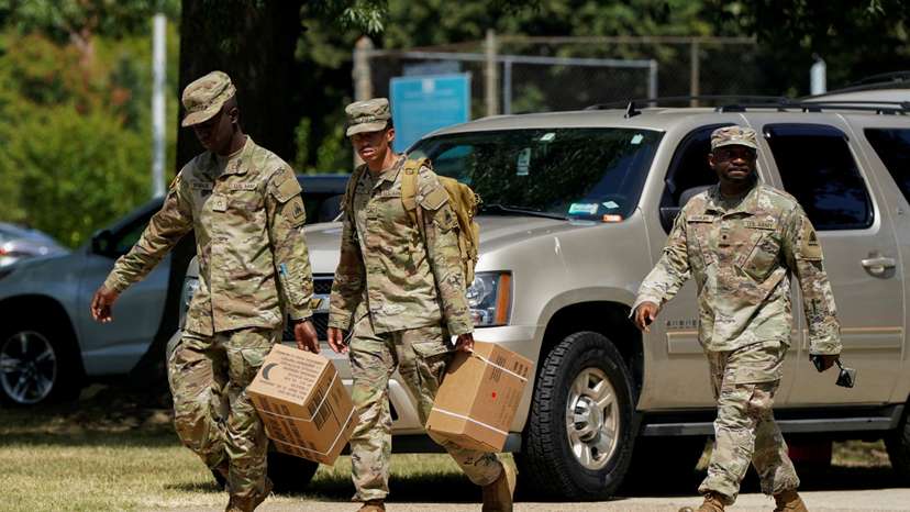 U.S. President Trump's deploys the National Guard and federalize the Metropolitan Police Department in Washington